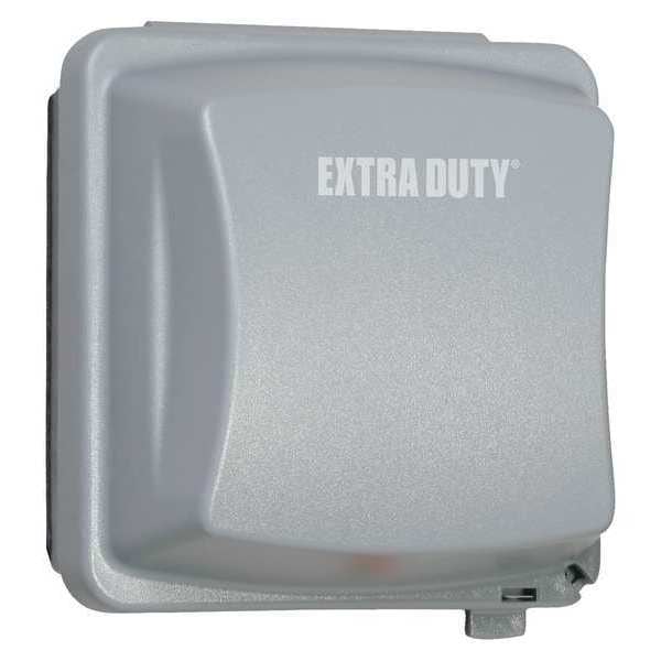 Raco Weatherproof Cover, Double Gang Box Type, 2 Gangs, In-Use Cover - MM2420G