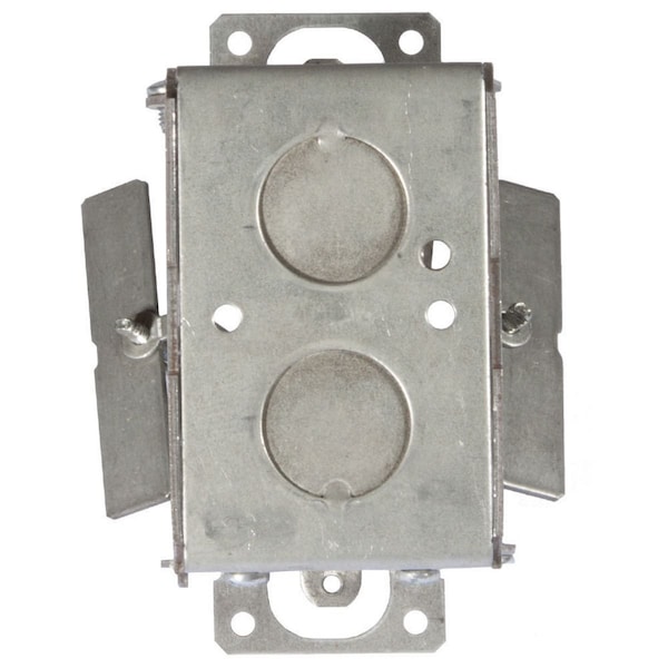 Raco Electrical Box, 12.5 cu in, Switch Box Type, 1 Gang, Steel - 509