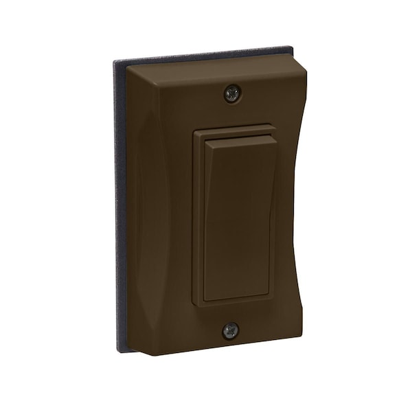 Bell Outdoor Weatherproof Cover, Single Gang Box Type, 1 Gang, Decorator Switch Cover - 5123-2