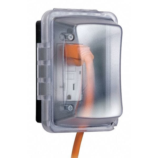 Taymac 1 Gang -Gang Multi-directional Weatherproof Cover, , Polycarbonate - MM510C