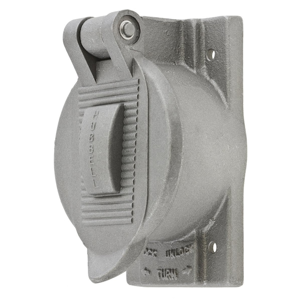 Hubbell Wiring Device-Kellems 1 -Gang Vertical Weatherproof Cover, 2-27/32" W, 4-9/16" H - HBL7770