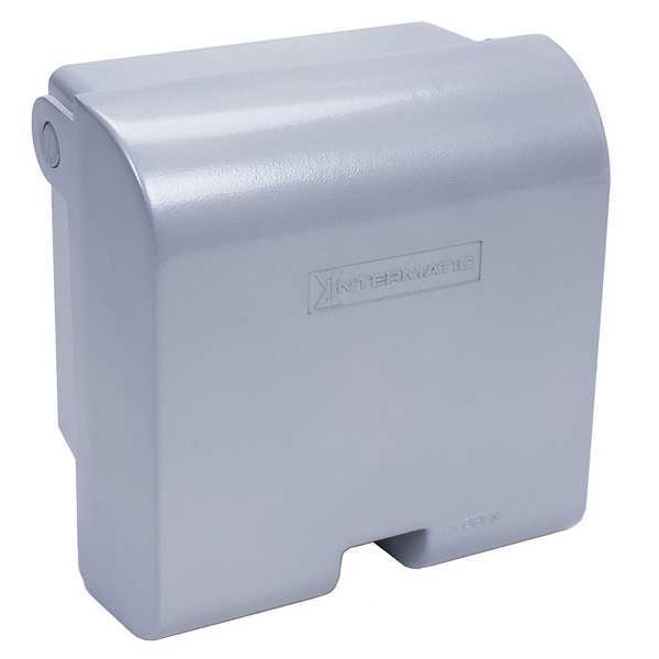 Intermatic 2 Gangs -Gang Vertical Weatherproof Cover, , Die-Cast Aluminum - WP1030MXD