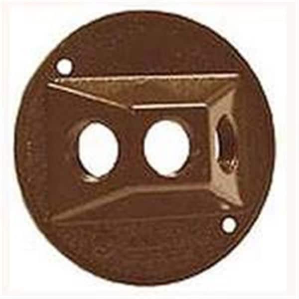 Gizmo Weatherproof Round Cover 3-1/2In Bronze 5197-2 - GI425364