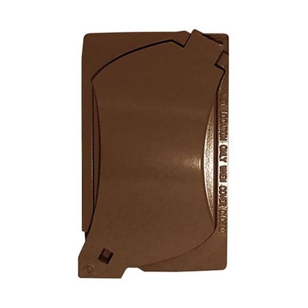 Totalturf Electrical Box Cover, 1 Gang, Rectangular, Aluminum - TO159572