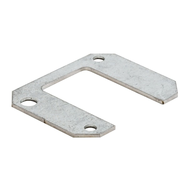 Hubbell Wiring Device-Kellems Recessed 10" Series, Bottom Feed Plate, Outer, Pass Thru - S1R10PBFPT