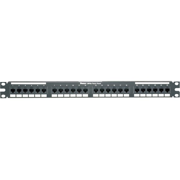 Panduit Port Panel, 1.7 in. H x 19 in. W x 4.1 in. L, CRS - DP246X88TGY