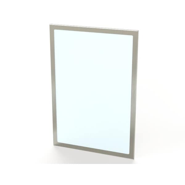 Saginaw Control & Engineering Window, 31-1/2 in. H x 21-1/2 in. W x 0.38 in. L, 304 Stainless Steel, Polycarbonate - SCE-PWK2919NFSS