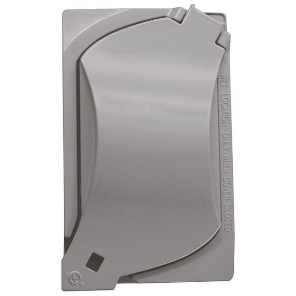 Sigma Engineered Solutions Sigma Engineered Solutions Rectangle Plastic 1 gang 4.76 in. H X 3.01 in. W Universal Cover - 14140