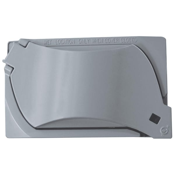 Sigma Engineered Solutions Sigma Engineered Solutions Rectangle Plastic 1 gang 4.76 in. H X 3.01 in. W Universal Cover - 14140