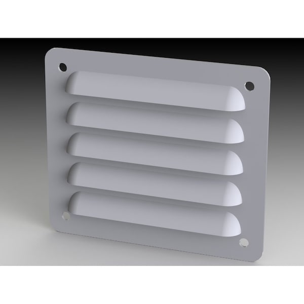 Saginaw Control & Engineering Louver Stand Kit, 3.88 in. H x 4-1/2 in. W x 0.43 in. L, Steel - SCE-AVK33