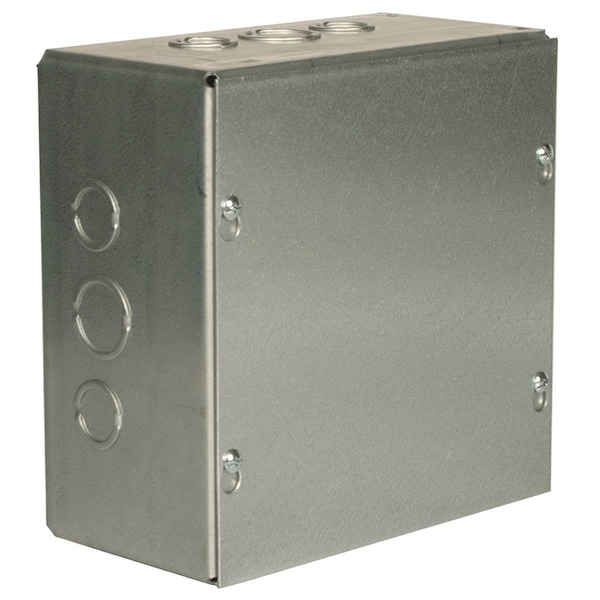 Wiegmann Screw Cover, 12 in. H x 8 in. W x 4 in. L, Carbon Steel - SC081204G