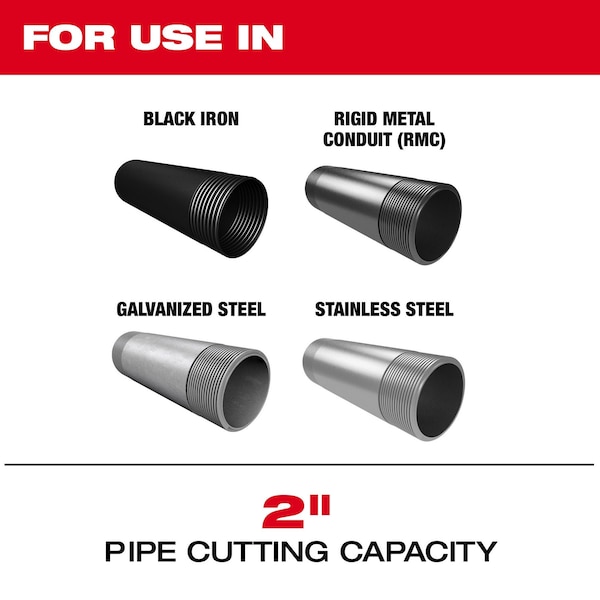 Ruedas cortadoras Milwaukee Tool, 3/4"H, 3-3/4"W, 6-1/2"L, Paquete de 4 - 48-36-1401
