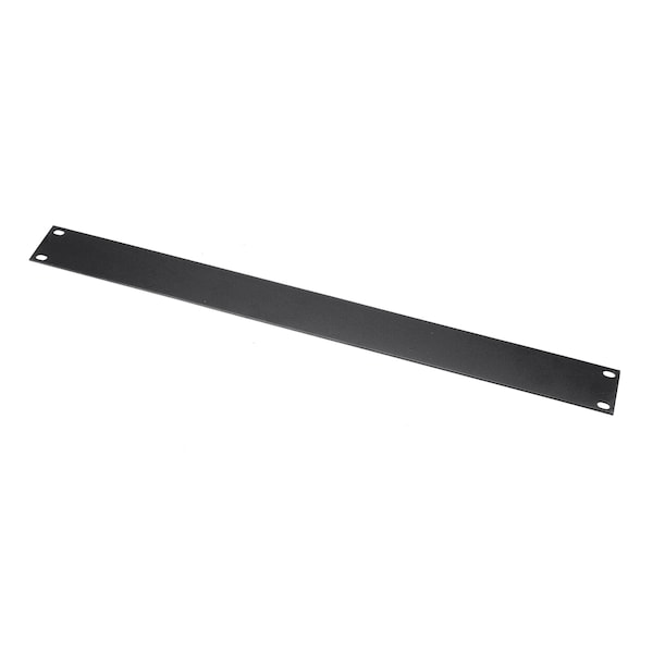 Middle Atlantic Products BLANK FLAT STYLE PANEL (1U), BLACK FINISH, 16 GAUGE STEEL - 247777
