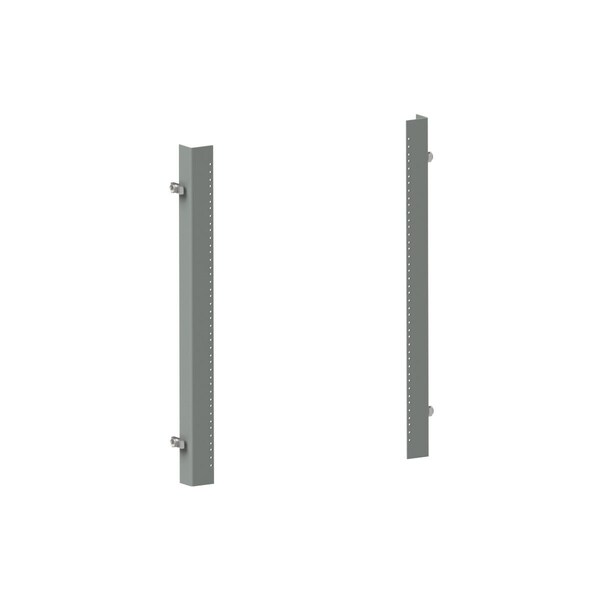 Wiegmann Rack Angles, 48 in. H x 7 in. W x 7 in. L, Carbon Steel - WC14R