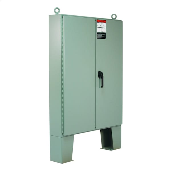 Wiegmann Enclosure Cover, 60 in. H x 60 in. W x 24 in. L, Carbon Steel - N12606024