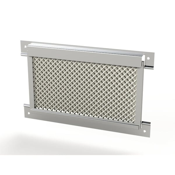Saginaw Control & Engineering Filter, 10 in. H x 6 in. W x 1/2 in. L, Aluminum - SCE-FLT84