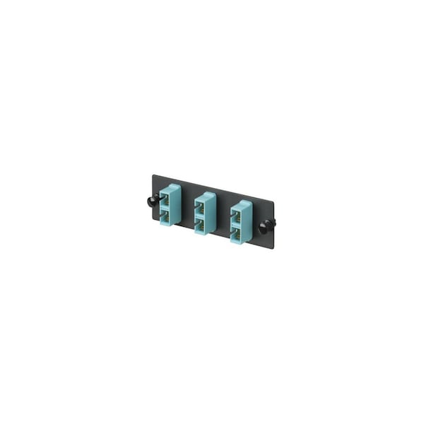 Panduit Port Panel, 1.4 in. H x 4.3 in. W x 1.9 in. L, Zirconia Ceramic - FAP3WAQDSCZ