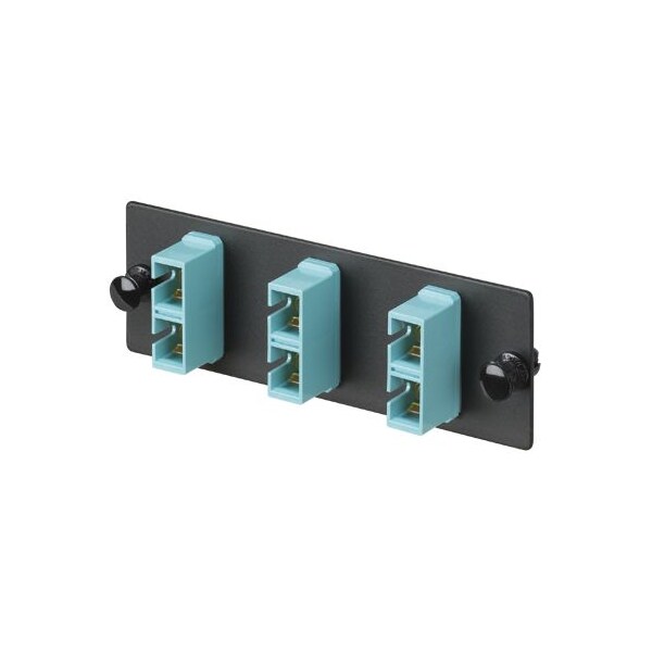 Panduit Port Panel, 1.4 in. H x 4.3 in. W x 1.9 in. L, Zirconia Ceramic - FAP3WAQDSCZ