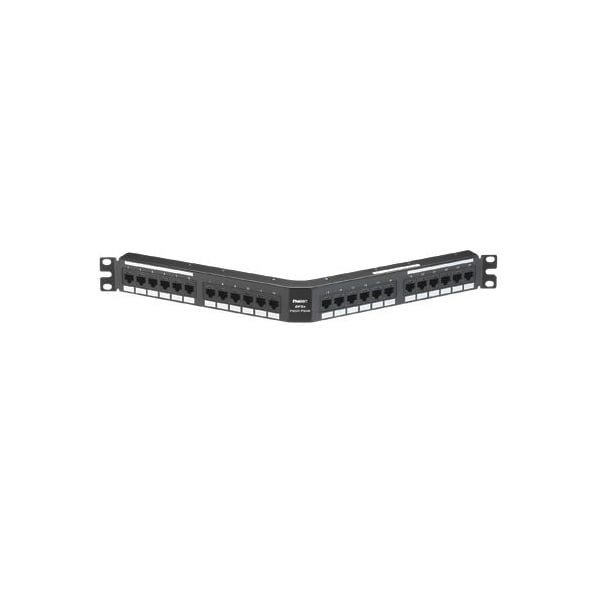 Panduit Port Panel, 1-1/4 in. H x 19 in. W x 4-3/4 in. L, Steel - DPA245E88TGY