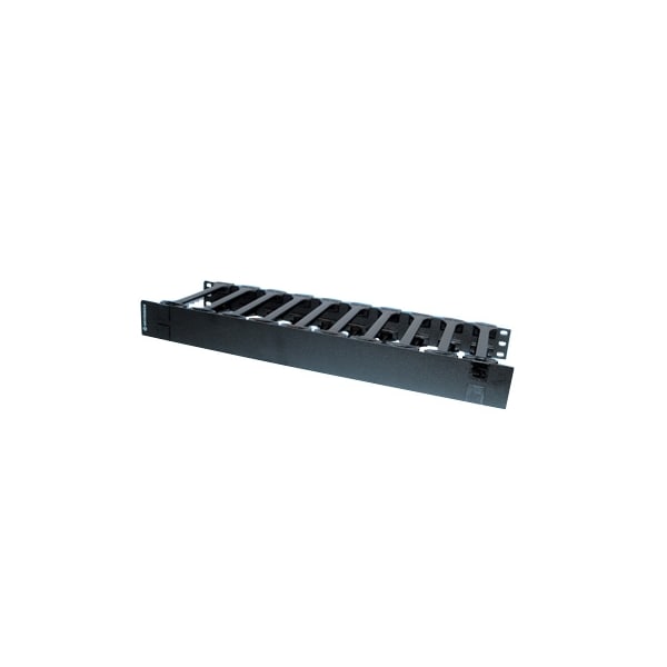 Ortronics CABLE MGMT FINGER DUCT HORIZ, 1.75" X 19" W/COVER MULTIPLE - 329311