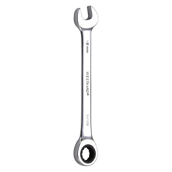 Llave Combinada Westward, Métrica, 8-7/32" L. - 54PN56