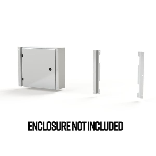 Saginaw Control & Engineering Frame, 1.08 in L x 15.85 in H x 2.43 in W, Steel - SCE-ELFM16H