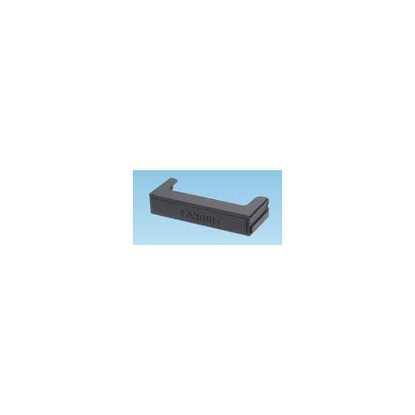 Panduit Blank Panel, 0.81 in. H x 4.15 in. W x 2.2 in. L, Polycarbonate - QPPBBL