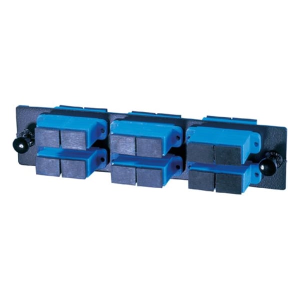 Ortronics 6 PORT PANEL SC DUPLEX SM, LOADED FOR FC SERIES ENCL - OFP-SCD12AC