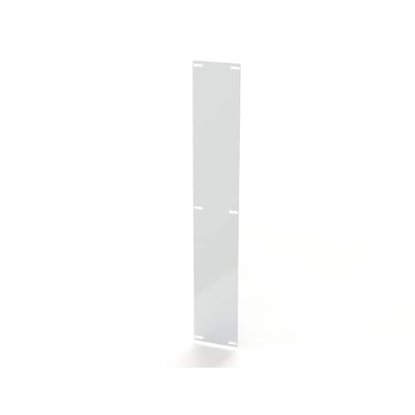 Saginaw Control & Engineering Plate, 59.69 in. H x 9-3/4 in. W x 0.13 in. L, Carbon Steel - SCE-72FP