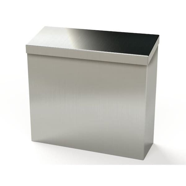 Saginaw Control & Engineering Protection Hood, 12.34 in. H x 13.12 in. W x 4-1/2 in. L, 304 Stainless Steel - SCE-RH1010SS