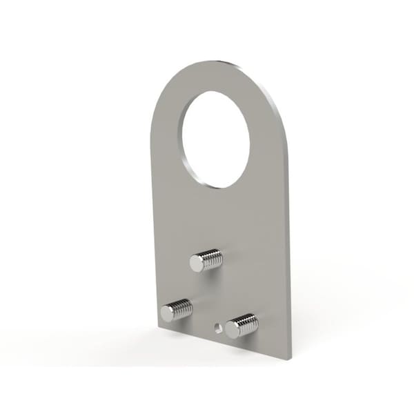 Saginaw Control & Engineering Lifting Lug, 4.81 in. H x 3 in. W x 1 in. L, Steel - SCE-LLB5