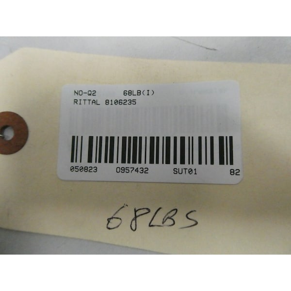 Rittal Ts 8106.235 2000H0600D Sheet Steel Side Wall Panel Pair Enclosure Parts And Accessory - 8106235