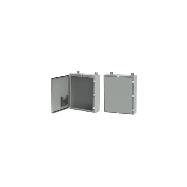 Nvent Hoffman Screw Down Clamps Electrical Enclosures, 30 in H, 8 in D, 30 in W - A30H30BLP