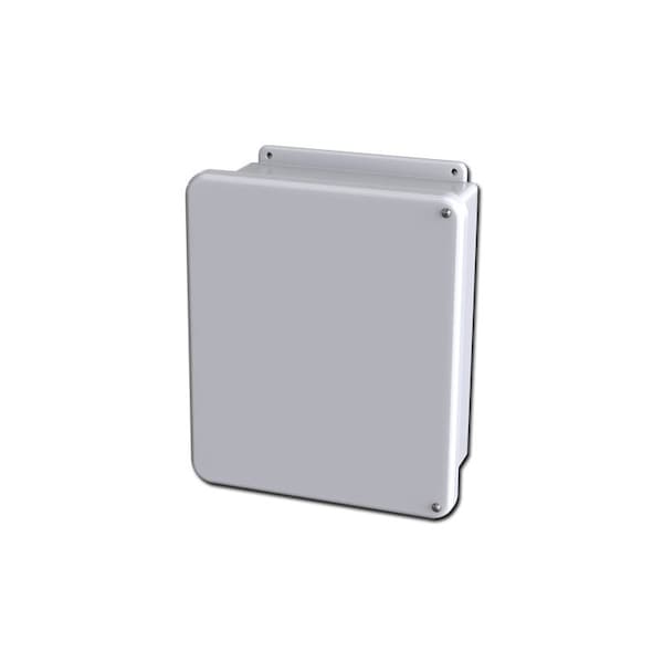 Saginaw Control & Engineering Captive Screws Electrical Enclosures, 13.41 in H, 5.21 in D, 11.43 in W - SCE-1210FG