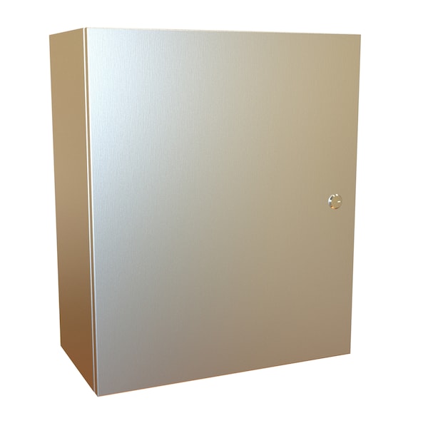 Hammond 1/4 Turn Latch with Handle Electrical Enclosures, 24 in H, 10 in D, 20 in W - EN4SD242010S16