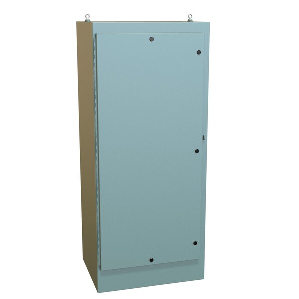 Hammond 1/4 Turn Latch Electrical Enclosures, 72.06 in H, 24.06 in D, 31.06 in W - 1418N4X24QT