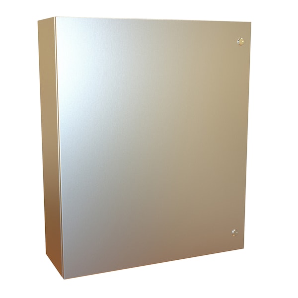 Hammond 1/4 Turn Latch with Handle Electrical Enclosures, 36 in H, 10 in D, 30 in W - EN4SD363010S16