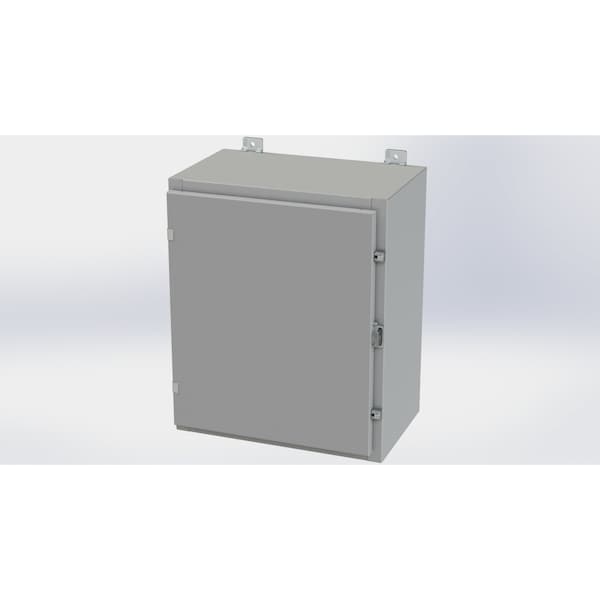Saginaw Control & Engineering Clamps with Padlock Hasp Electrical Enclosures, 24 in H, 12 in D, 20 in W - SCE-24H2012LP