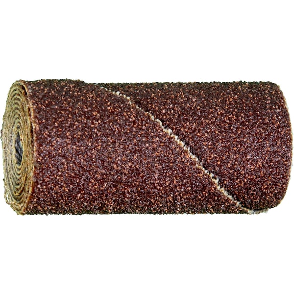 Rollo de cartucho Pferd de 1" x 2", 1/4" de AH - Tipo sin cono, Óxido de aluminio de 60 granos - 41776