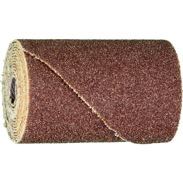 Pferd 1" x 1-1/2" Cartridge Roll, 1/4" AH - Tipo sin conificación, Óxido de Aluminio 120 Grit - 41746