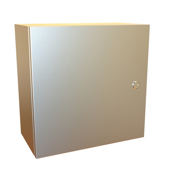 Hammond 1/4 Turn Latch with Handle Electrical Enclosures, 16 in H, 8 in D, 16 in W - EN4SD16168S16