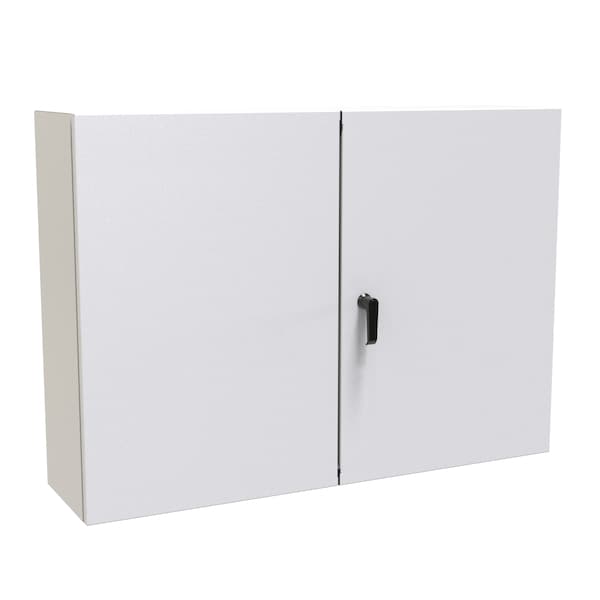 Hammond 3 Point Latch with Keyed Handle Electrical Enclosures, 30 in H, 10 in D, 42 in W - EN4TD304210LG