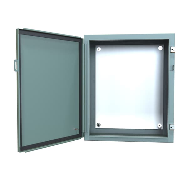 Hammond Clamps Electrical Enclosures, 24 in H, 10 in D, 20 in W - 1418E10