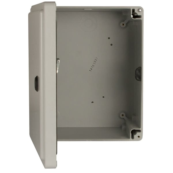 Wiegmann 1/4 Turn Latch Electrical Enclosures, 11 in H, 6 in D, 9 in W - HW-110906CHQTD