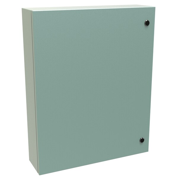 Hammond Slotted 1/4 Turn Latch Electrical Enclosures, 30 in H, 6 in D, 24 in W - EN4SD30246GY