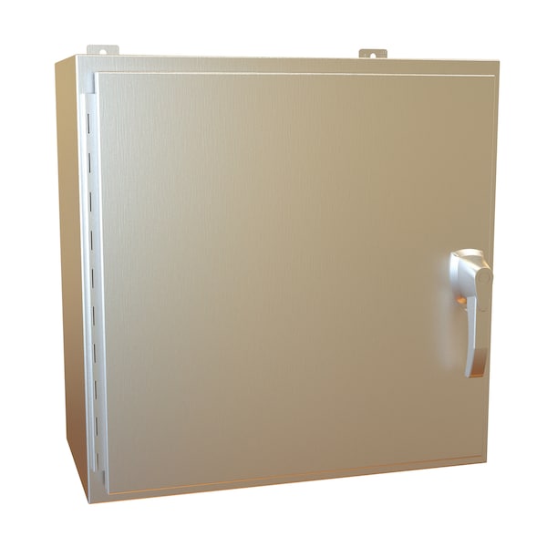 Hammond Electrical Enclosures, 24 in H, 12 in D, Wall Mount - HW242412SSHK