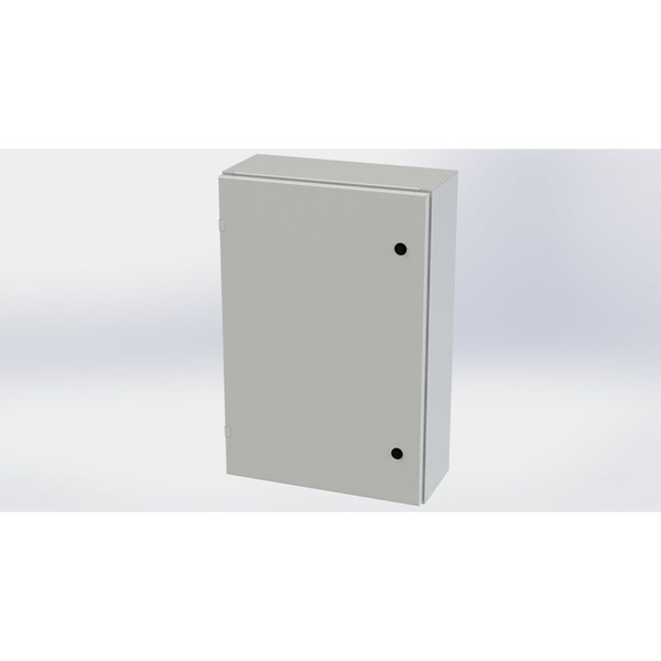 Saginaw Control & Engineering 1/4 Turn Latch Electrical Enclosures, 30 in H, 8 in D, 20 in W - SCE-30EL2008LPLG
