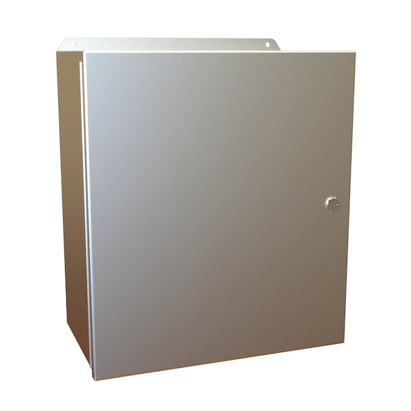 Hammond 1/4 Turn Latch Electrical Enclosures, 16 in H, 8 in D, 14 in W - EJ16148AL