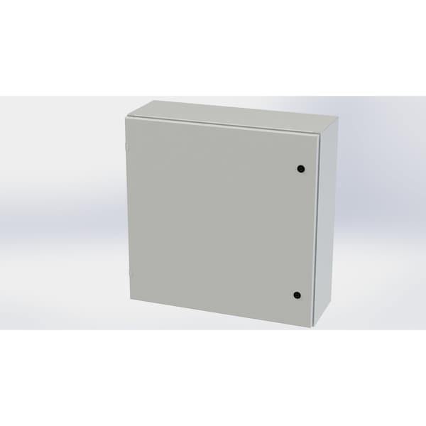 Saginaw Control & Engineering 1/4 Turn Latch Electrical Enclosures, 30 in H, 10 in D, 30 in W - SCE-30EL3010LPLG