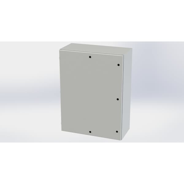 Saginaw Control & Engineering 1/4 Turn Latch Electrical Enclosures, 48 in H, 16 in D, 36 in W - SCE-48EL3616LPLG